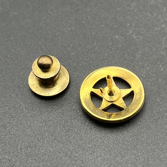 Fort Worth Texas Star Lapel Hat Pin - Picture 3 of 3